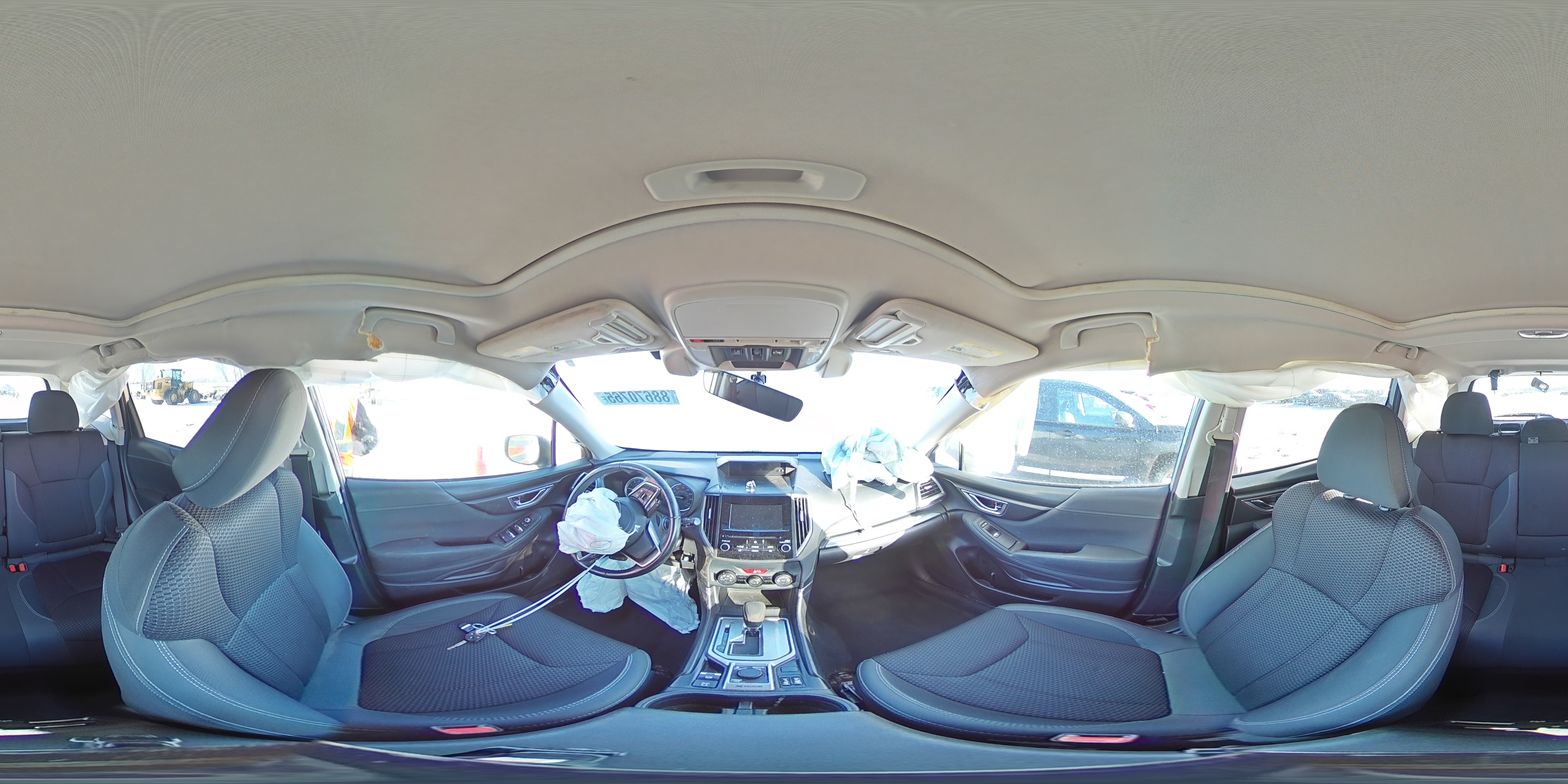 2019 Subaru Forester VIN JF2SKAEC3KH400636 Copart auction photo, front end damage thumbnail 15