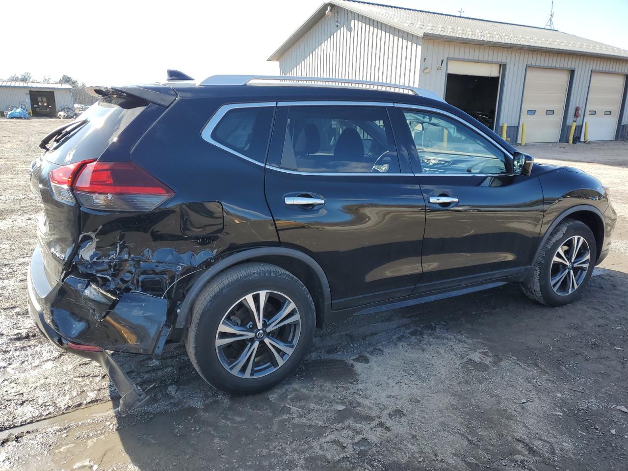2019 Nissan Rogue VIN JN8AT2MVXKW395564 Copart auction photo, side damage thumbnail 3