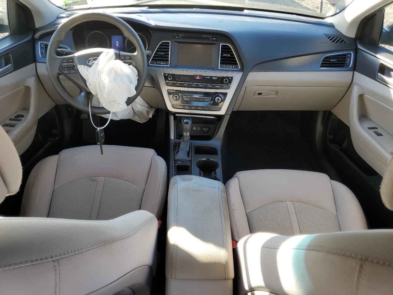 2016 Hyundai Sonata VIN 5NPE34AFXGH360798 Copart auction photo, front end damage thumbnail 8