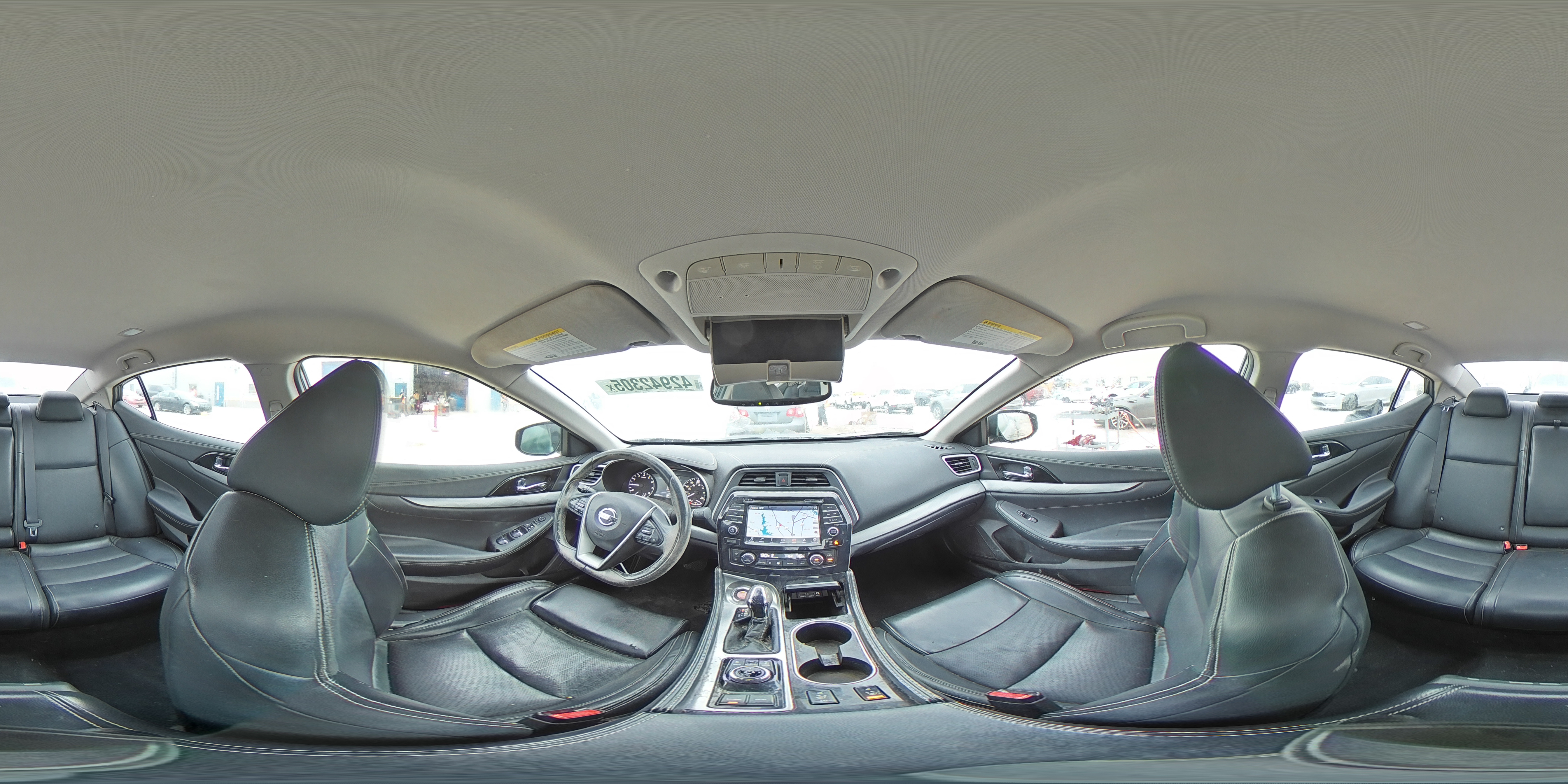 2017 Nissan Maxima VIN 1N4AA6AP4HC401292 Copart auction photo, rear end / minor dent/scratches damage thumbnail 14
