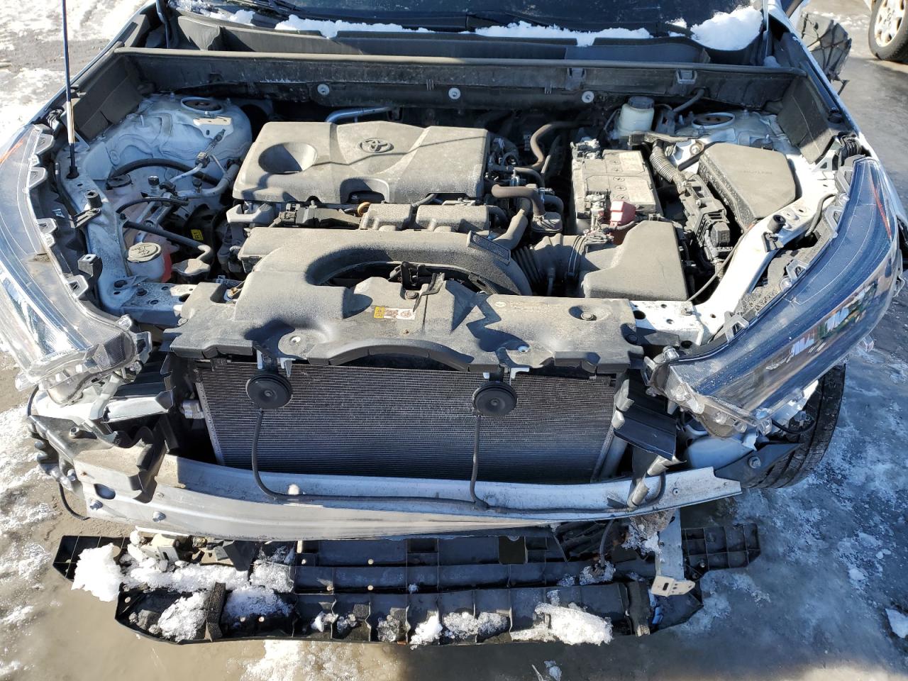 2019 Toyota RAV 4 VIN 2T3F1RFV2KW031179 Copart auction photo, front end damage thumbnail 12