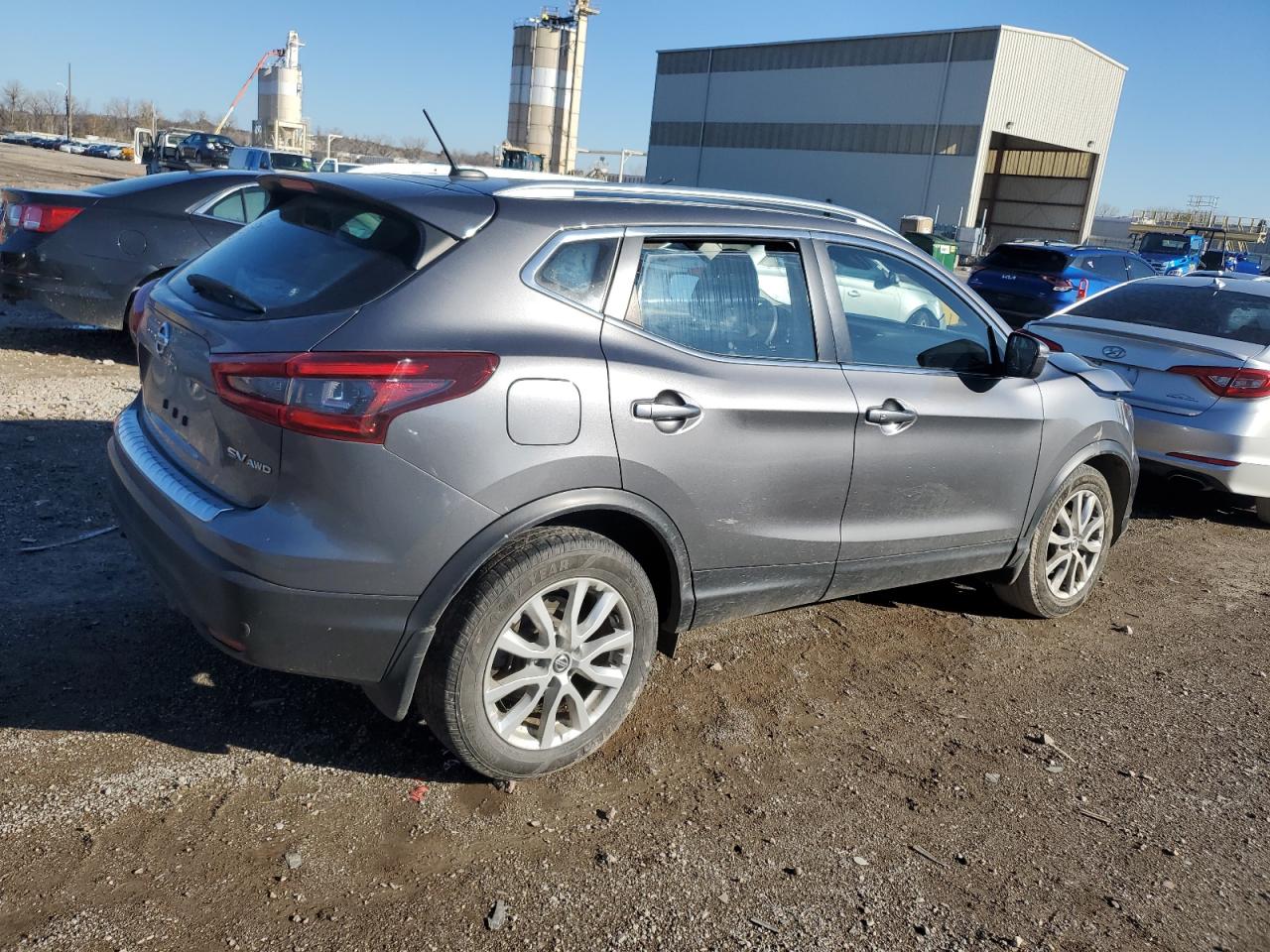 2020 Nissan Rogue VIN JN1BJ1CW7LW392748 Copart auction photo, front end damage thumbnail 3
