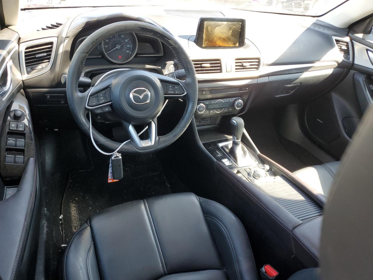 2017 Mazda 3 VIN 3MZBN1V76HM119019 Copart auction photo, rear end damage thumbnail 8