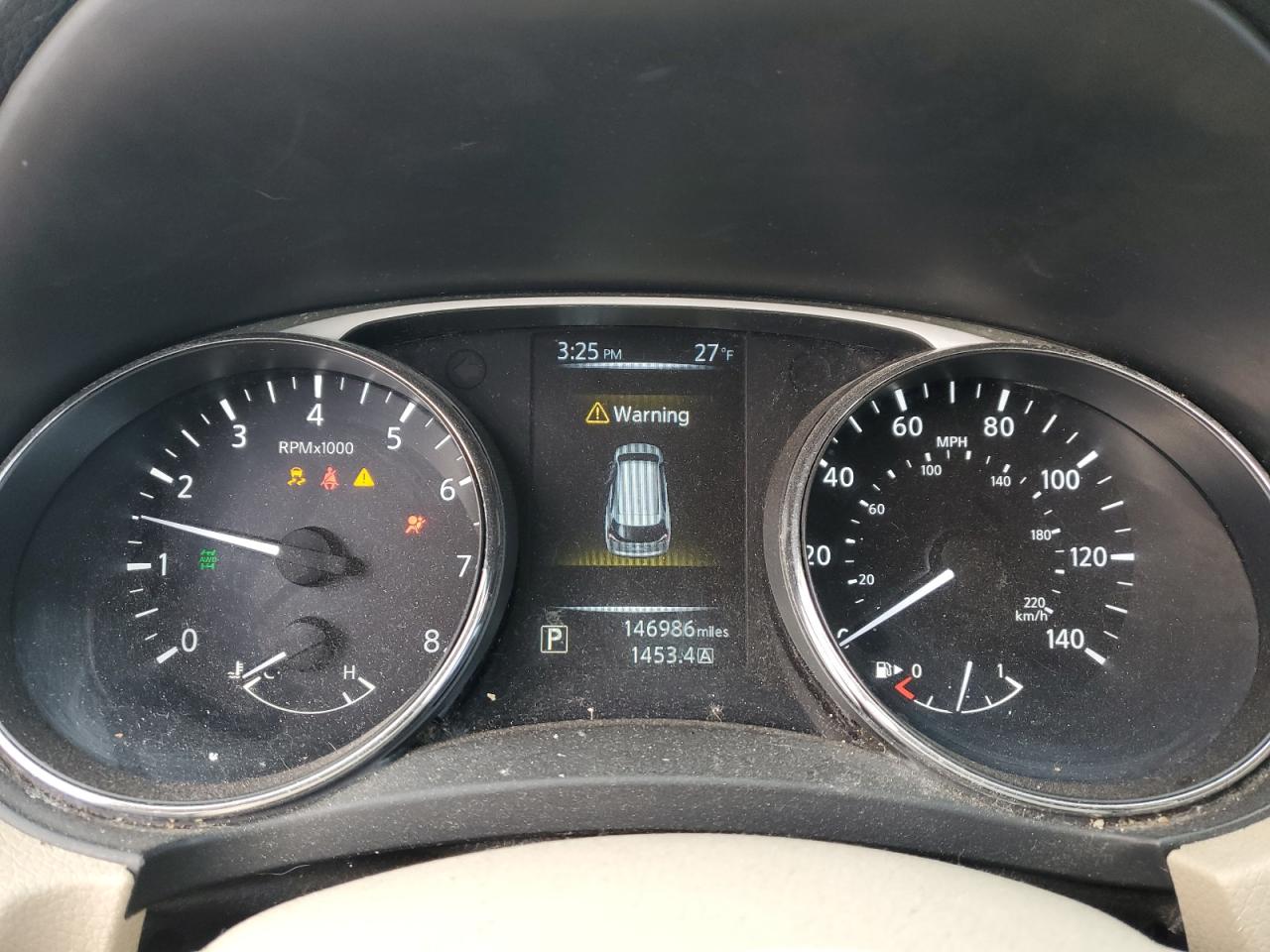 2014 Nissan Rogue VIN 5N1AT2MK4EC774627 Copart auction photo, front end / side damage thumbnail 9