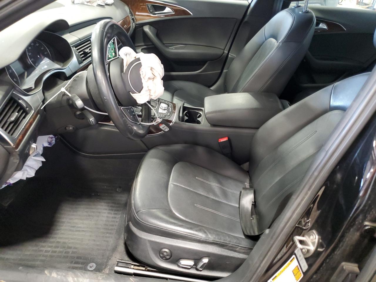 2016 Audi A6 VIN WAUFGAFC0GN184265 Copart auction photo, front end damage thumbnail 7
