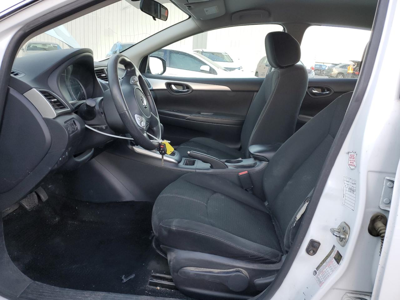 2018 Nissan Sentra VIN 3N1AB7APXJY256028 Copart auction photo, front end damage thumbnail 7