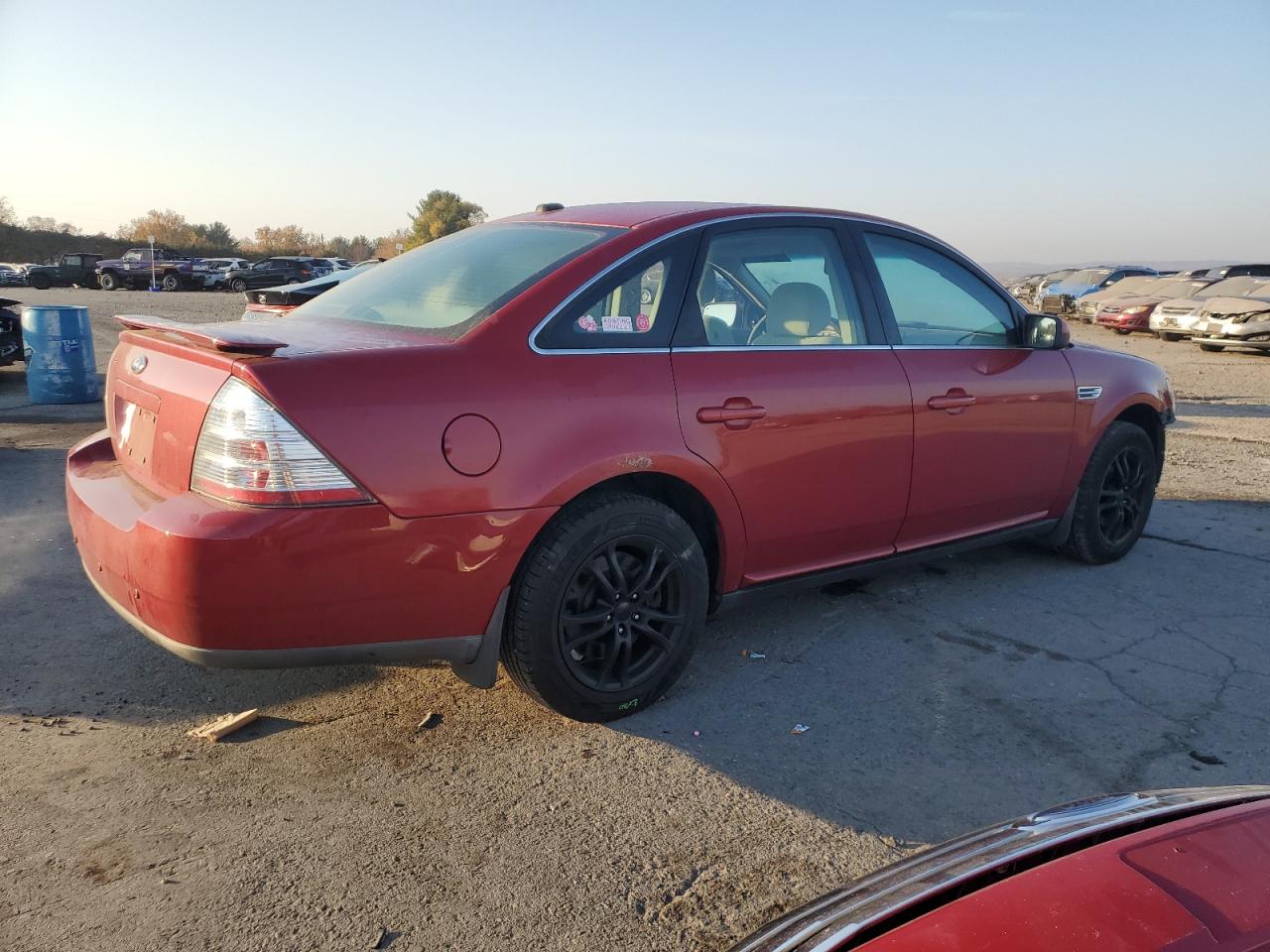 2009 Ford Taurus VIN 1FAHP24W09G110386 Copart auction photo, front end damage thumbnail 3