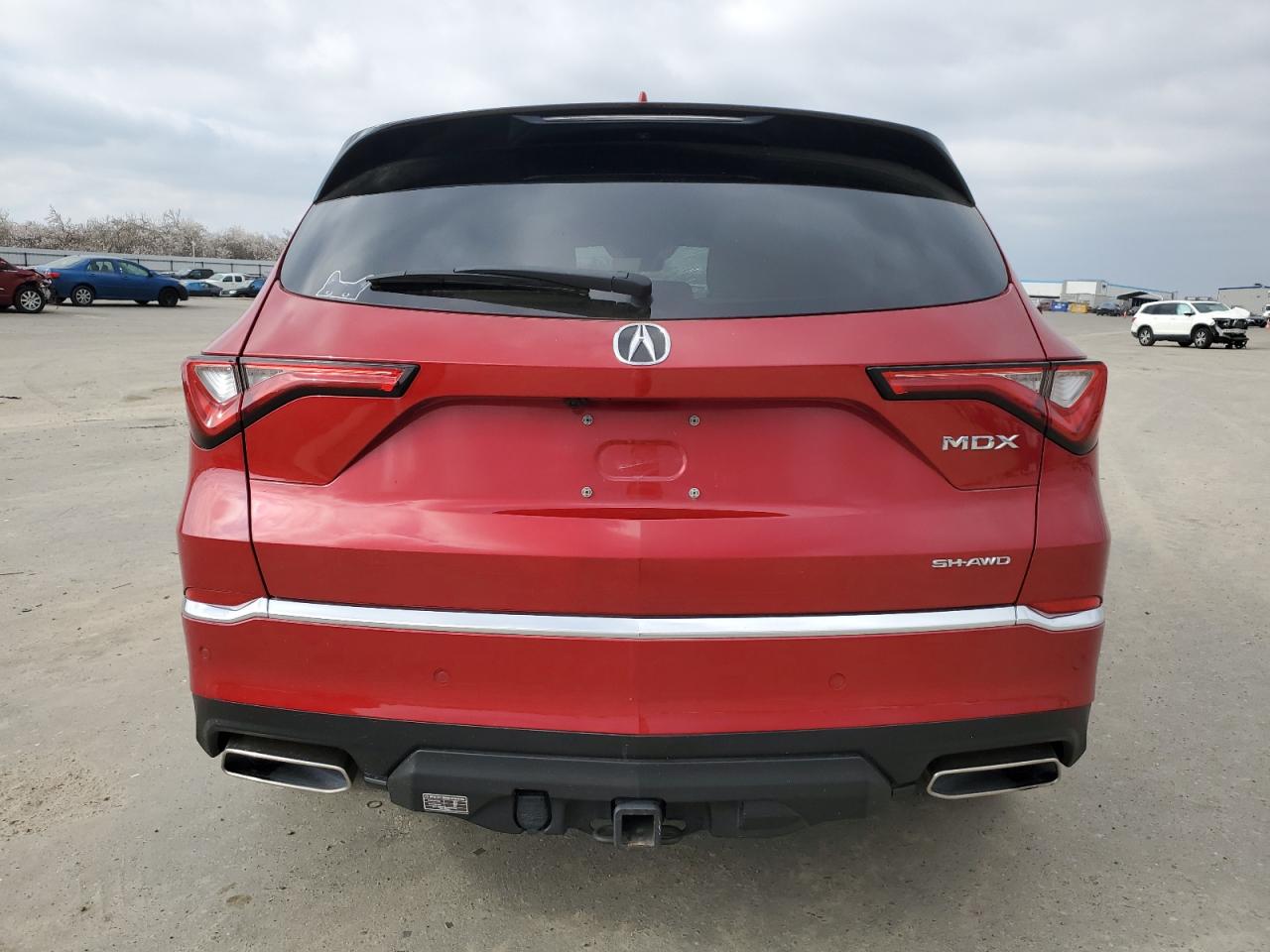 2022 Acura MDX VIN 5J8YE1H87NL041057 Copart auction photo, front end damage thumbnail 6