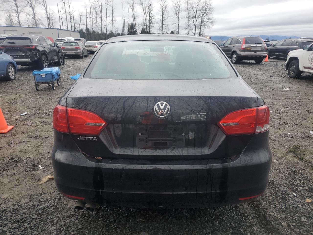 2014 Volkswagen Jetta VIN 3VW2K7AJ0EM384365 Copart auction photo, mechanical / front end damage thumbnail 6