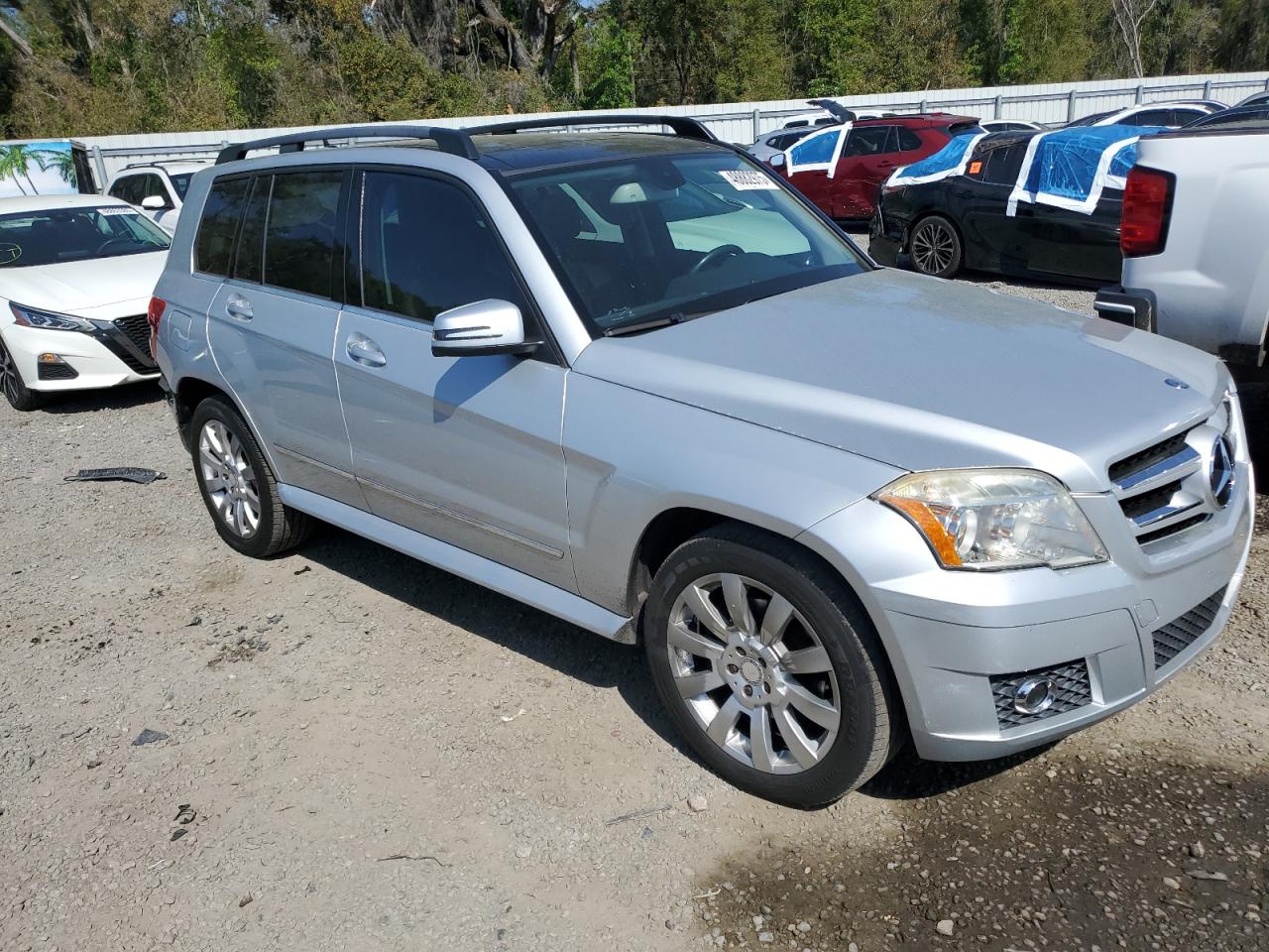 2010 Mercedes-Benz GLK-klasse VIN WDCGG8HBXAF468003 Copart auction photo, rear end damage thumbnail 4