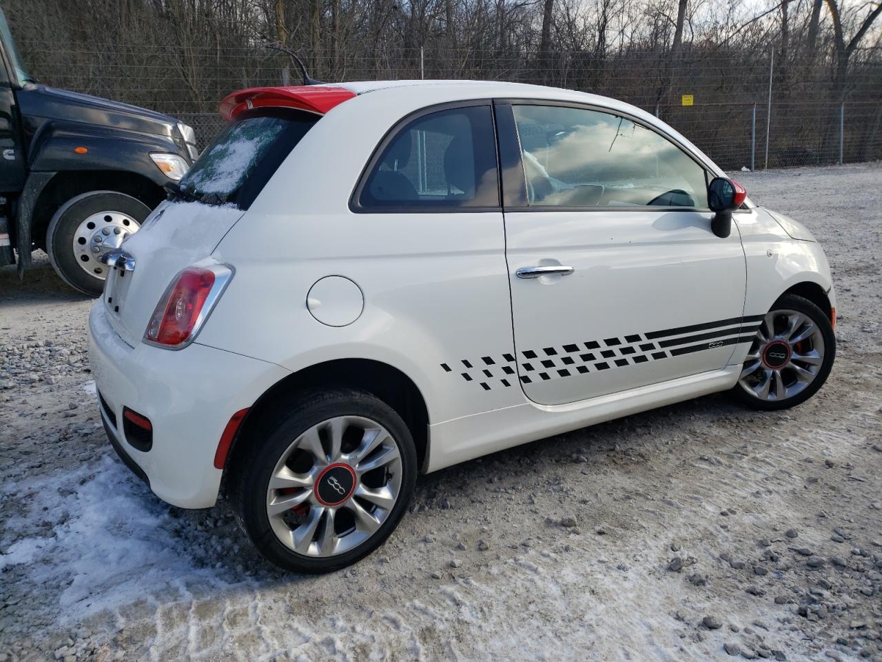 2016 Fiat 500 VIN 3C3CFFBR3GT118653 Copart auction photo, front end damage thumbnail 3