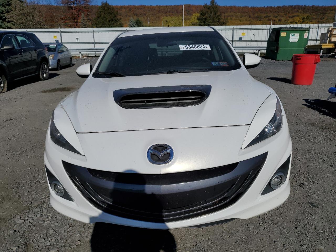 2012 Mazda 3 VIN JM1BL1L34C1619498 Copart auction photo, rear end damage thumbnail 5