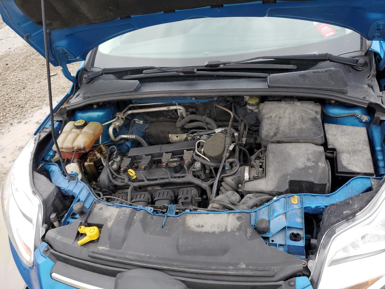 2013 Ford Focus VIN 1FADP3F25DL181775 Copart auction photo, front end damage thumbnail 12