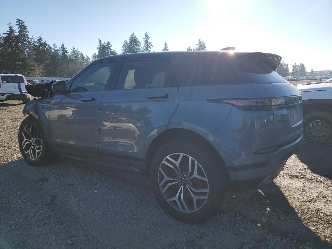 2020 Land Rover Range Rover VIN SALZL2FX8LH025158 Copart auction photo, burn / rear end damage thumbnail 2