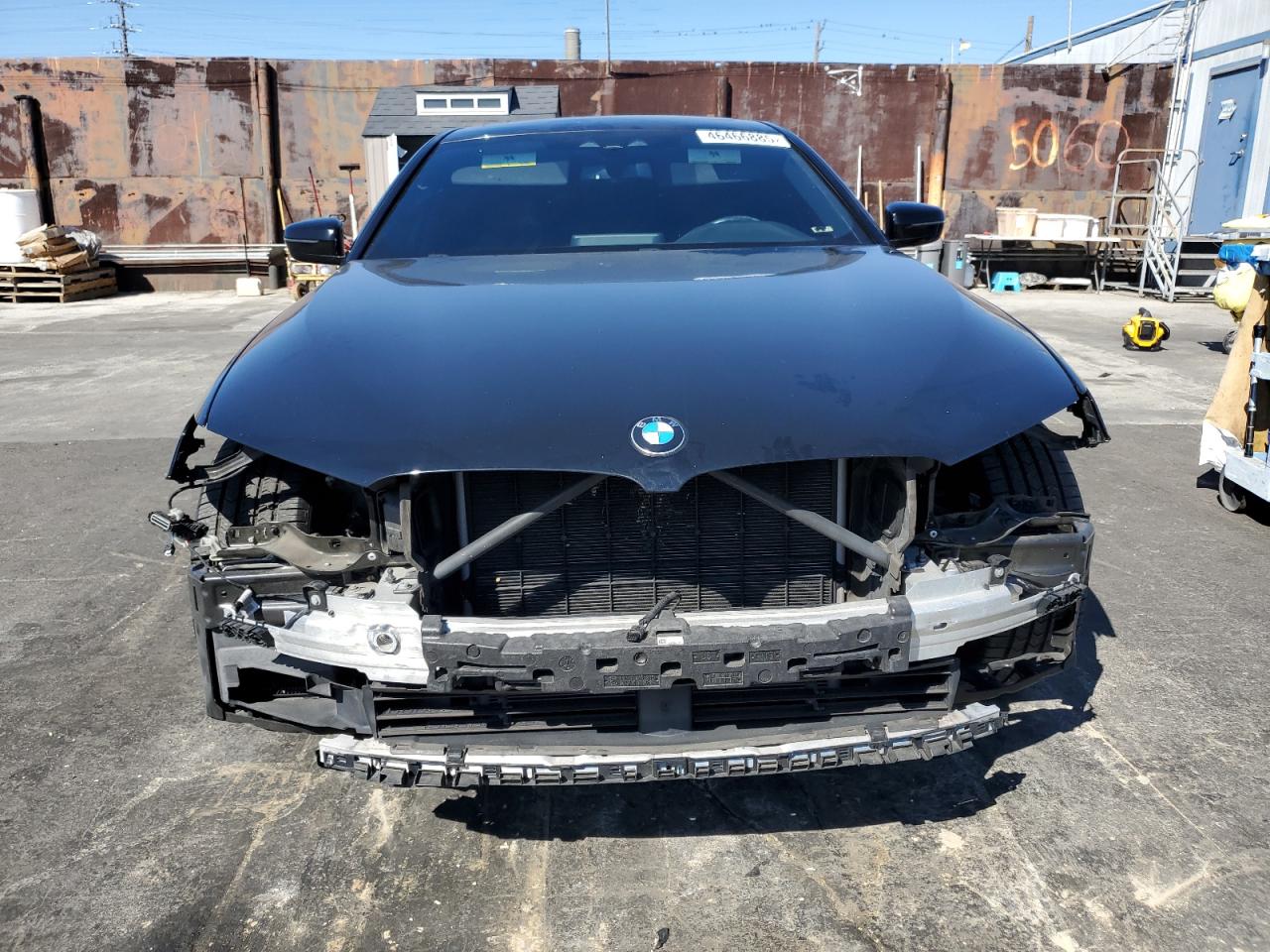 2020 BMW 5er VIN WBAJR3C05LCE13851 Copart auction photo, front end damage thumbnail 5