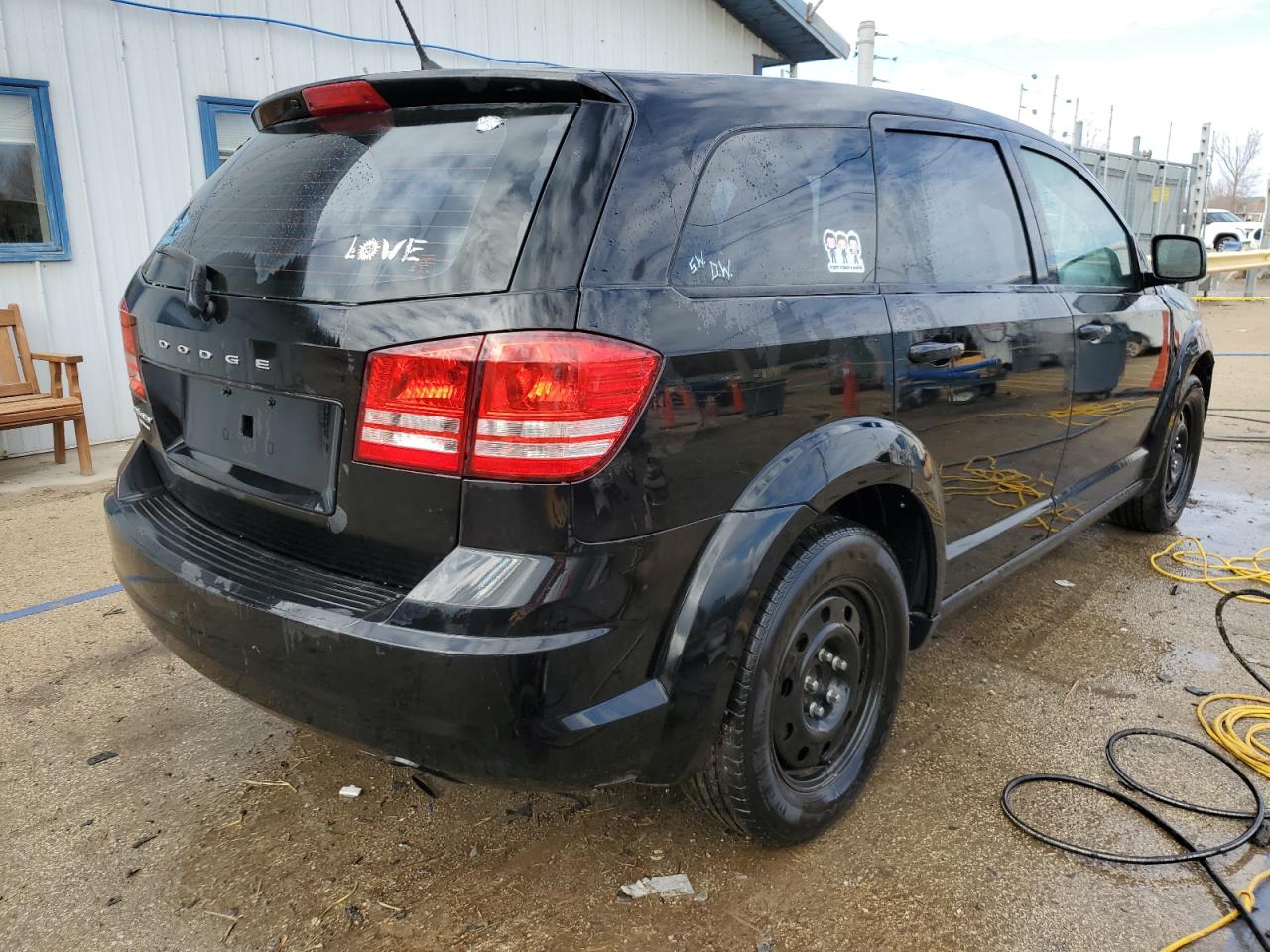2014 Dodge Journey VIN 3C4PDCAB9ET268589 Copart auction photo, front end / minor dent/scratches damage thumbnail 3
