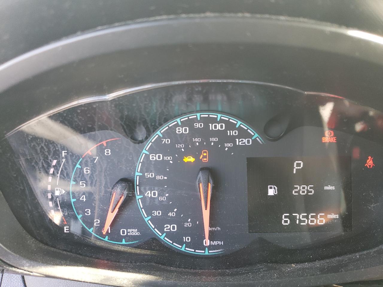 2020 Chevrolet Spark VIN KL8CD6SA6LC416608 Copart auction photo, front end / hail damage thumbnail 9