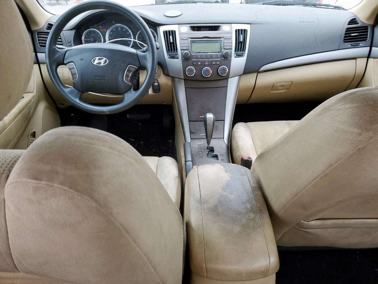 2009 Hyundai Sonata VIN 5NPET46CX9H426946 Copart auction photo, hail / front end damage thumbnail 8