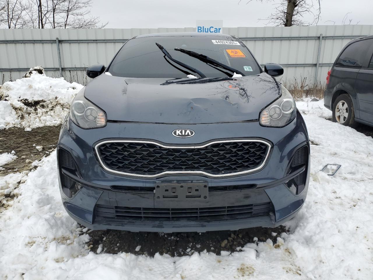 2020 KIA Sportage VIN KNDPM3AC6L7724543 Copart auction photo, front end damage thumbnail 5