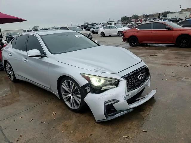 2018 Infiniti Q50 VIN JN1EV7AP1JM360046 Copart auction photo, front end damage thumbnail 14