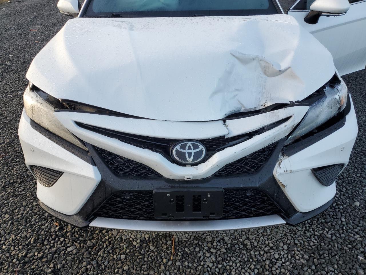 2019 Toyota Camry VIN 4T1BZ1HKXKU507747 Copart auction photo, front end damage thumbnail 13