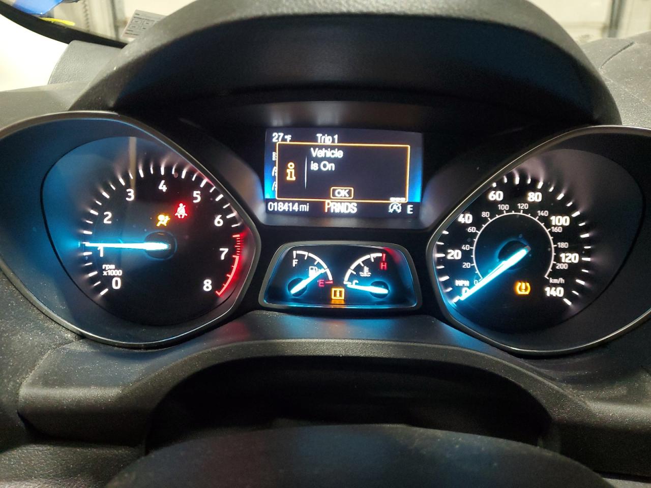 2019 Ford Escape VIN 1FMCU9GD3KUB44616 Copart auction photo, side / rear end damage thumbnail 9