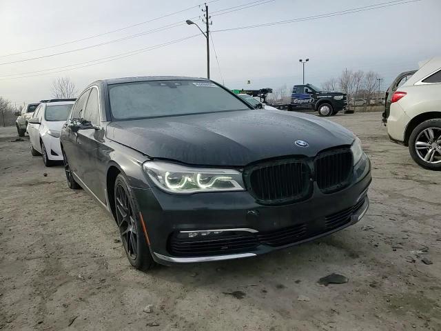 2016 BMW 7er VIN WBA7F2C51GG415164 Copart auction photo, side / front end damage thumbnail 10
