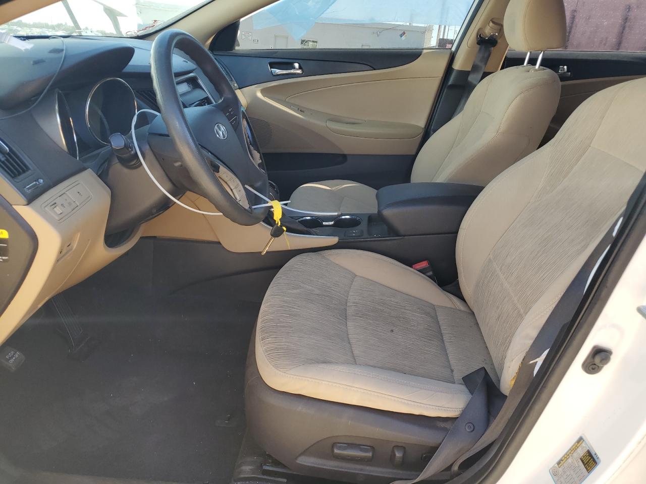 2013 Hyundai Sonata VIN 5NPEB4AC2DH539678 Copart auction photo, front end / side damage thumbnail 7