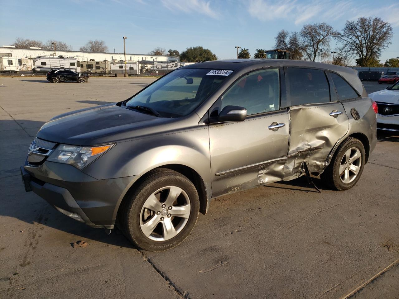 2007 Acura MDX VIN 2HNYD285X7H529880