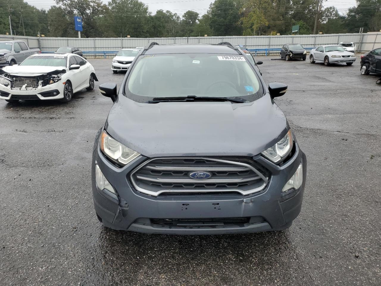 2019 Ford EcoSport VIN MAJ3S2GEXKC276133 Copart auction photo, front end / rear end damage thumbnail 5