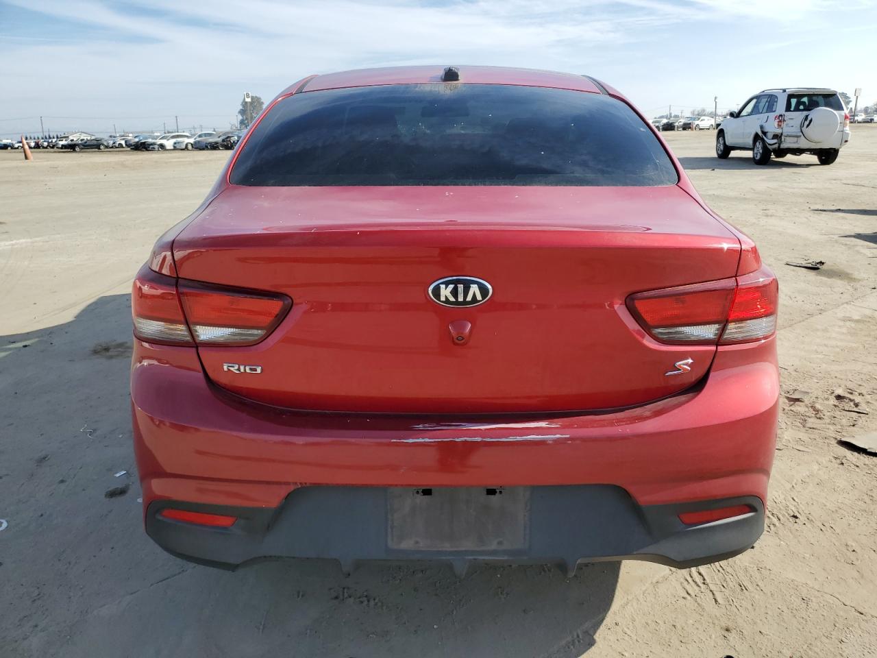 2020 KIA Rio VIN 3KPA24AD5LE295549 Copart auction photo, front end damage thumbnail 6