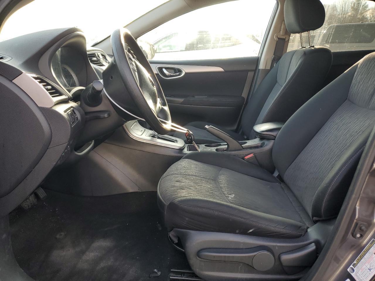 2014 Nissan Sentra VIN 3N1AB7AP6EL683628 Copart auction photo, front end / side damage thumbnail 7