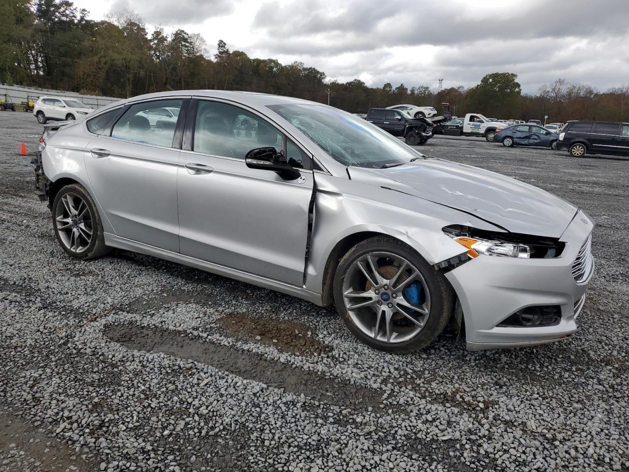 2013 Ford Fusion VIN 3FA6P0K90DR277244 Copart auction photo, all over damage thumbnail 4