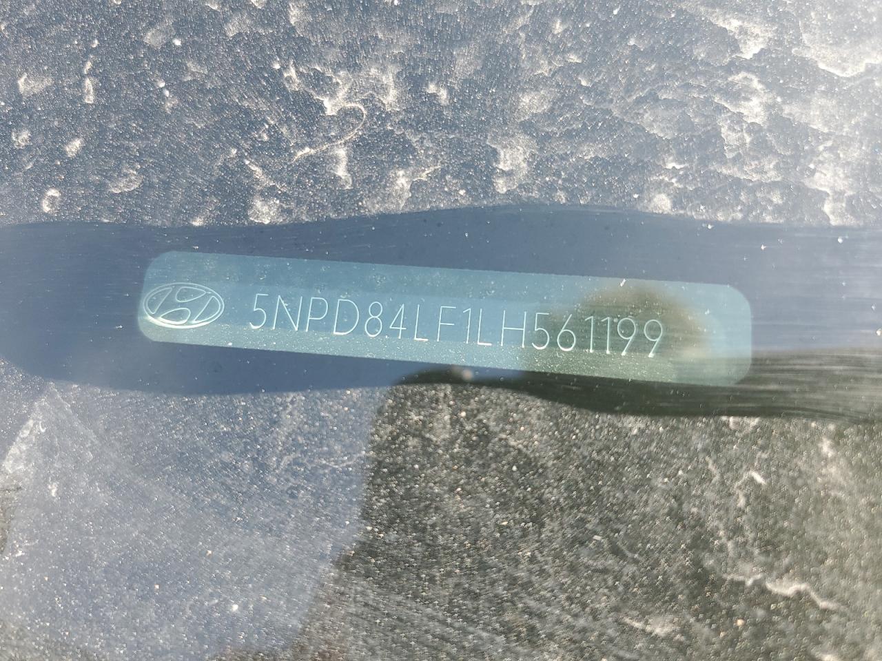 2020 Hyundai Elantra VIN 5NPD84LF1LH561199 Copart auction photo, front end damage thumbnail 12