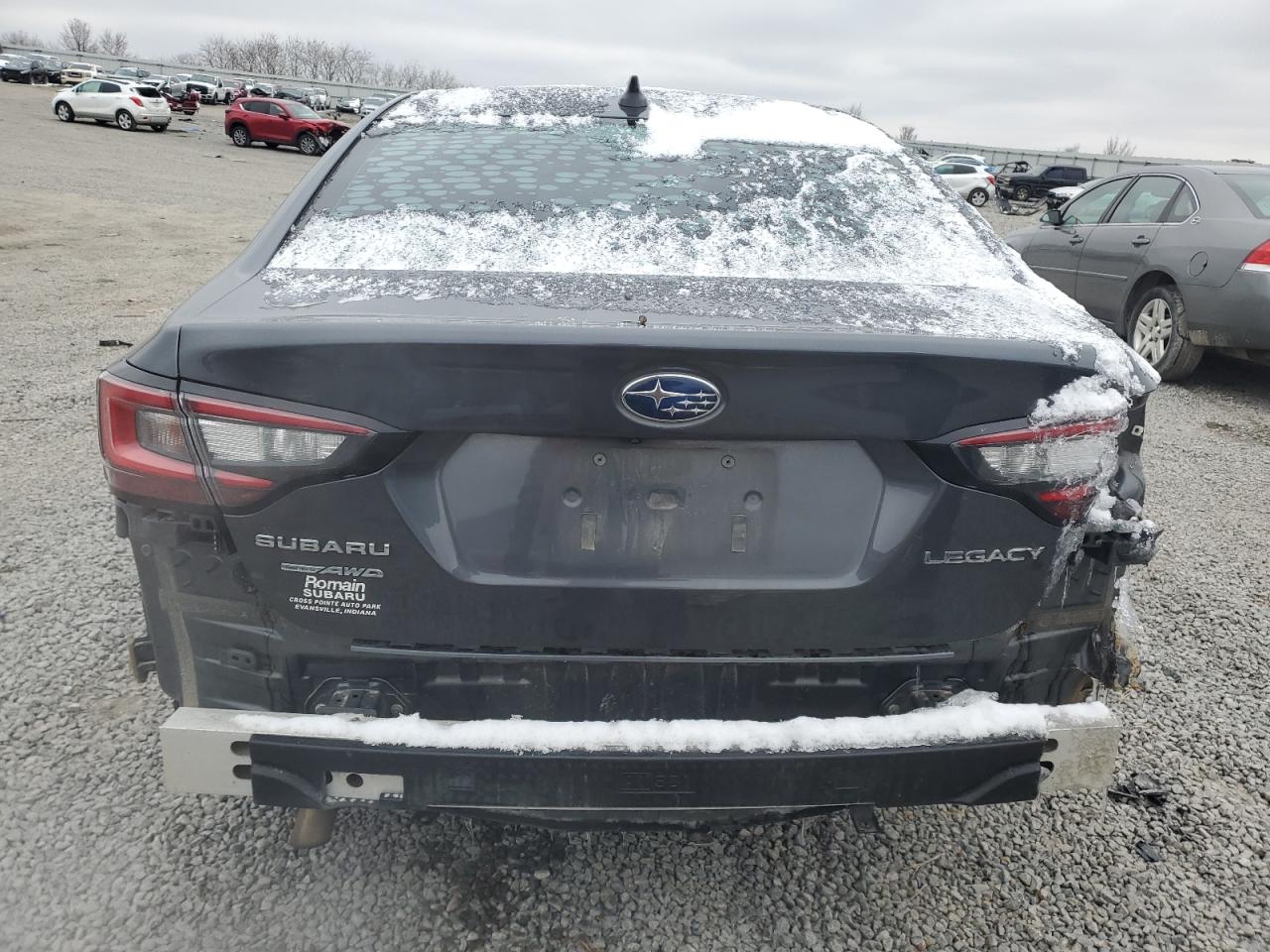 2020 Subaru Legacy VIN 4S3BWAC6XL3032552 Copart auction photo, rear end damage thumbnail 6