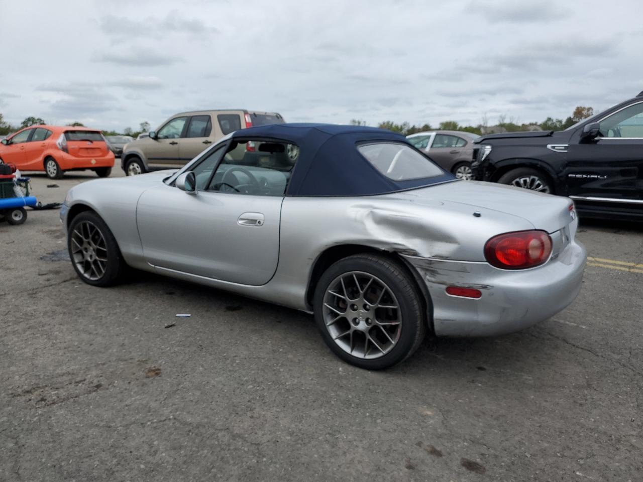 2004 Mazda MX-5 VIN JM1NB353840402908 Copart auction photo, rear end damage thumbnail 2