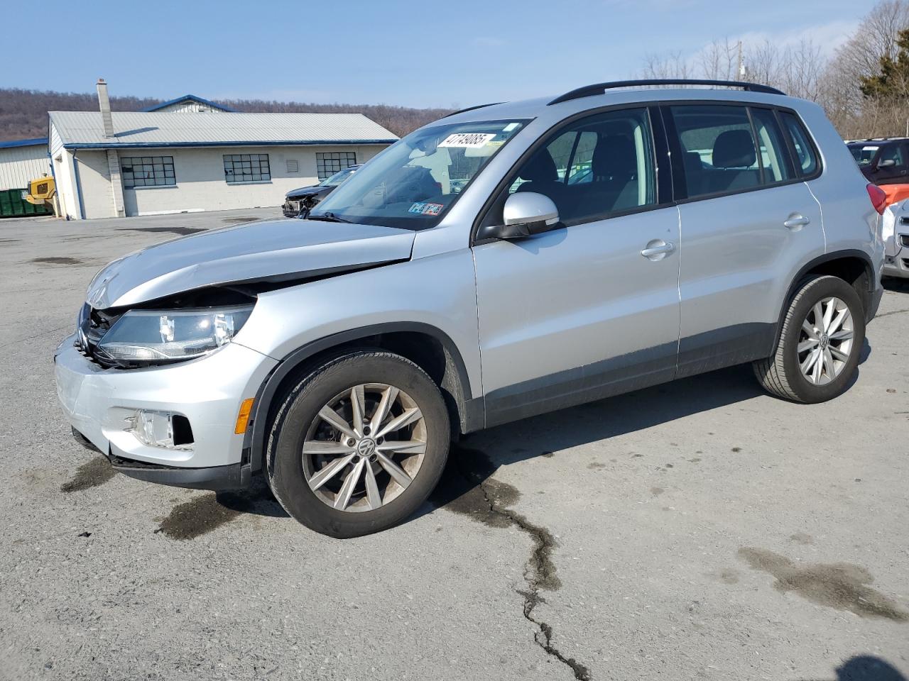 2017 Volkswagen Tiguan VIN WVGBV7AX7HK043406