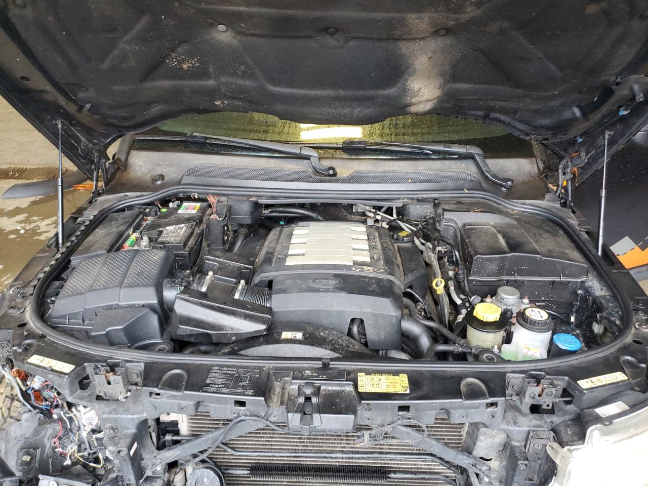 2005 Land Rover LR3 VIN SALAE25445A326293 Copart auction photo, front end / undercarriage damage thumbnail 14
