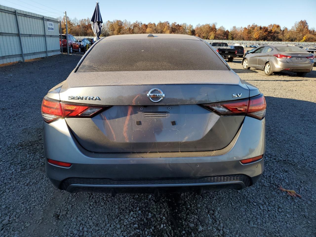 2020 Nissan Sentra VIN 3N1AB8CV4LY268194 Copart auction photo, undercarriage / front end damage thumbnail 6