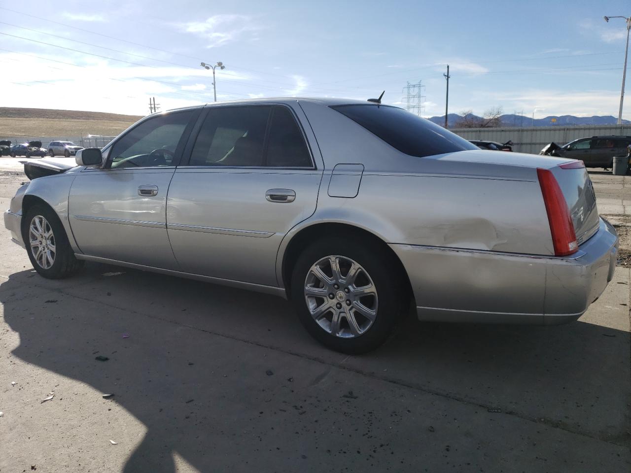 2008 Cadillac DTS VIN 1G6KD57Y68U125534 Copart auction photo, front end / rear end damage thumbnail 2