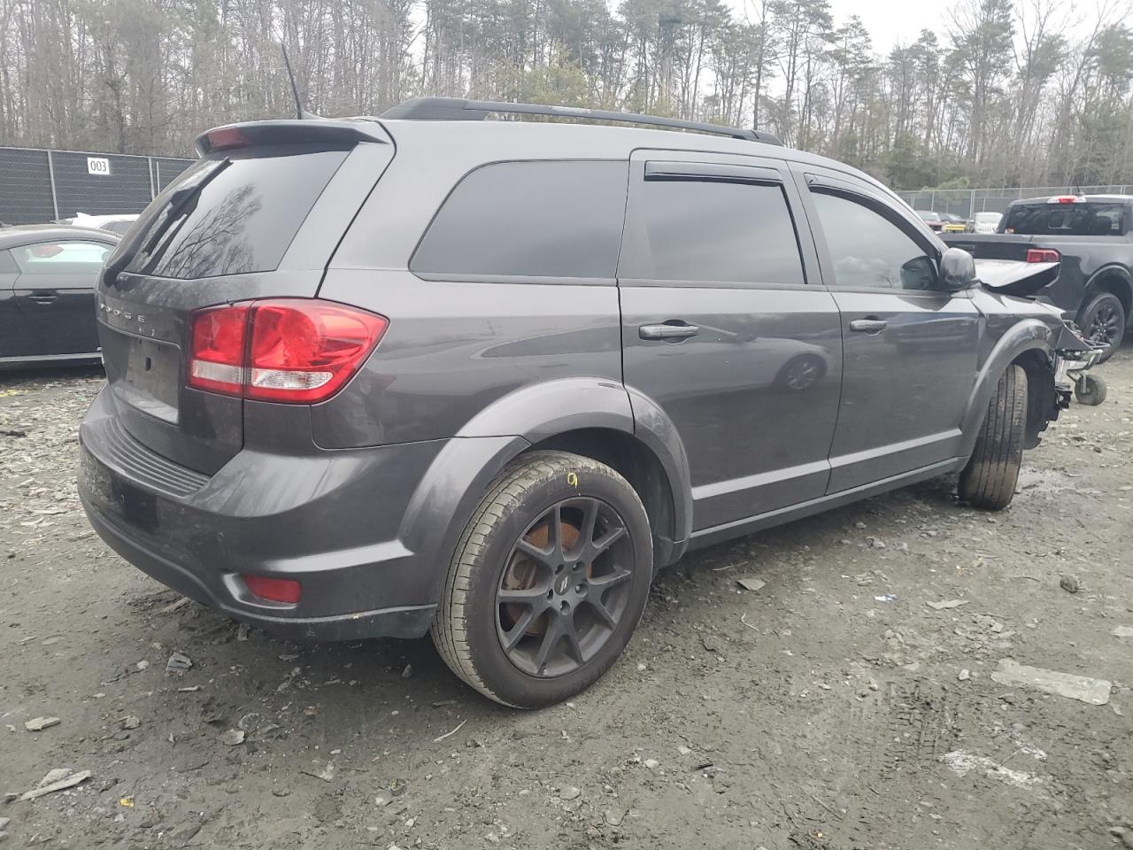 2019 Dodge Journey VIN 3C4PDCBB5KT694449 Copart auction photo, front end damage thumbnail 3