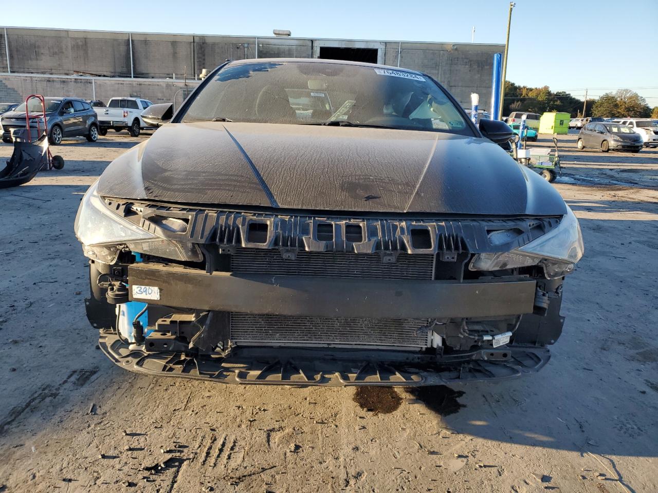 2021 Hyundai Elantra VIN 5NPLL4AG6MH015635 Copart auction photo, all over damage thumbnail 5