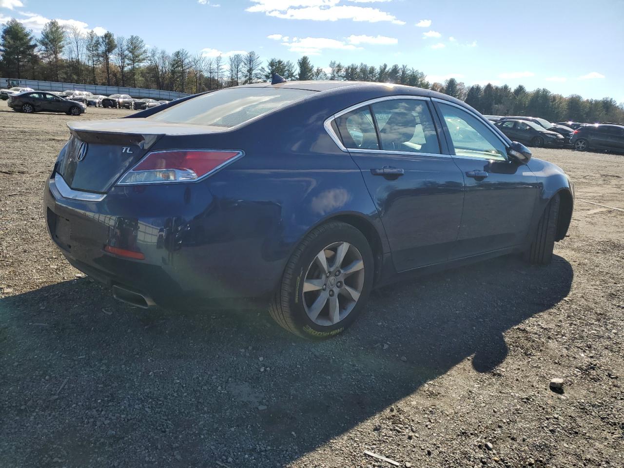 2013 Acura TL VIN 19UUA8F59DA004467 Copart auction photo, front end / minor dent/scratches damage thumbnail 3