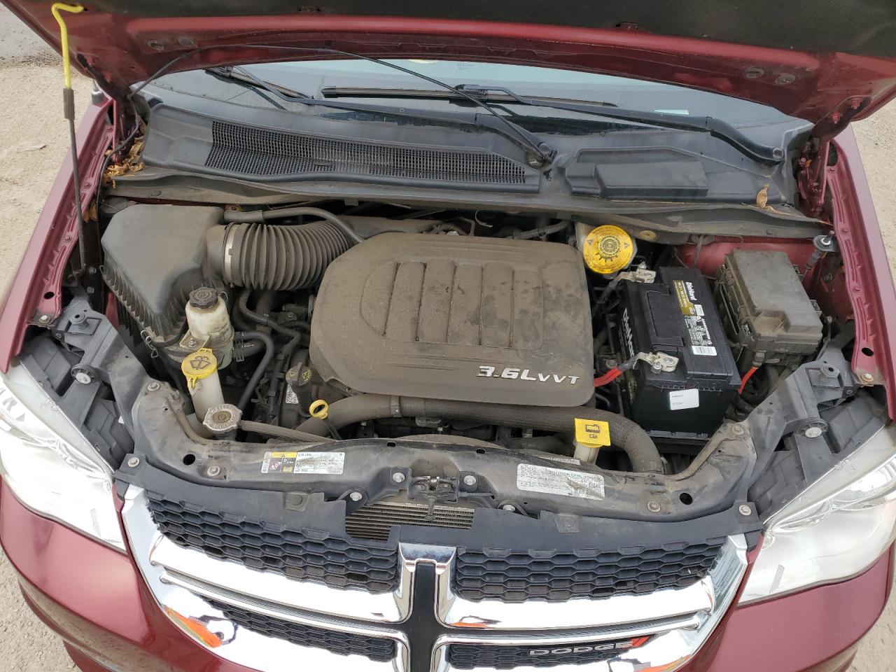 2017 Dodge Caravan VIN 2C4RDGCG7HR845295 Copart auction photo, rear end damage thumbnail 12