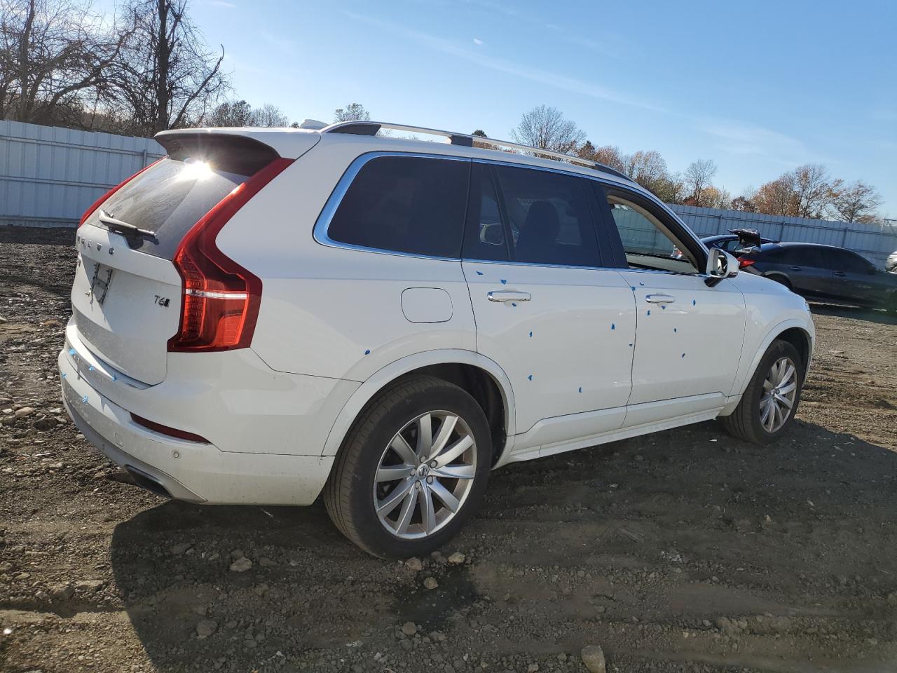 2016 Volvo XC90 VIN YV4A22PK9G1023635 Copart auction photo, side damage thumbnail 3