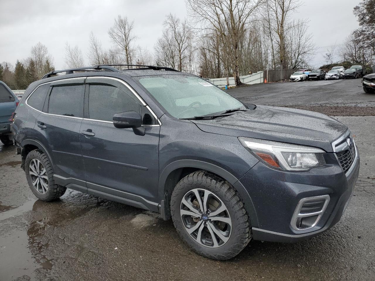 2019 Subaru Forester VIN JF2SKAUC7KH437772 Copart auction photo, rear end damage thumbnail 4