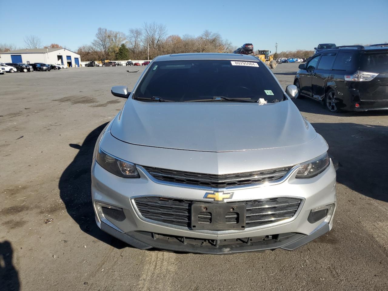 2018 Chevrolet Malibu VIN 1G1ZD5ST6JF239558 Copart auction photo, front end / side damage thumbnail 5