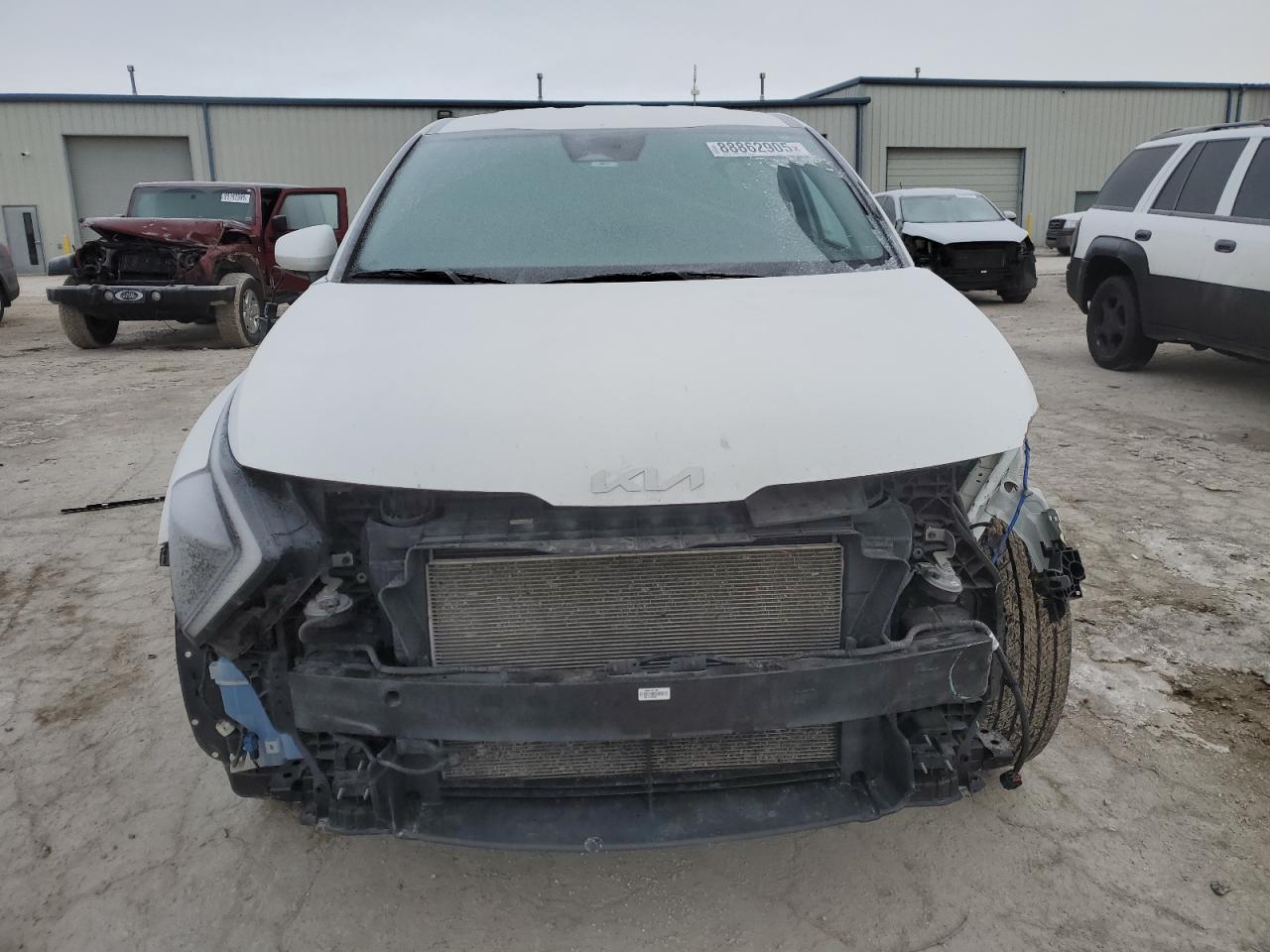 2023 KIA Sportage VIN KNDPUCAFXP7037680 Copart auction photo, front end damage thumbnail 5