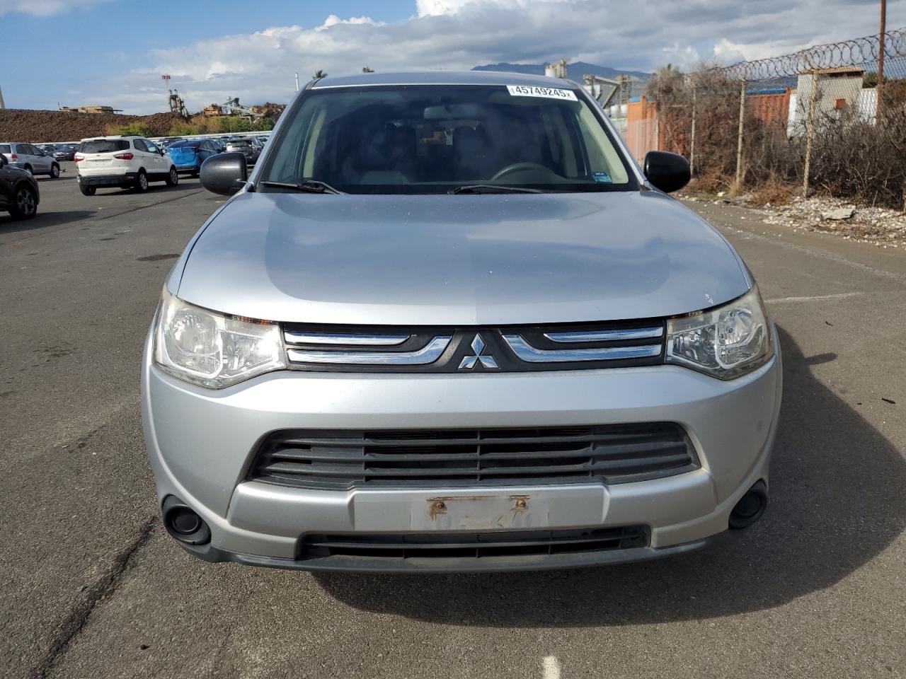 2014 Mitsubishi Outlander VIN JA4AD2A33EZ007258 Copart auction photo, rear end damage thumbnail 5