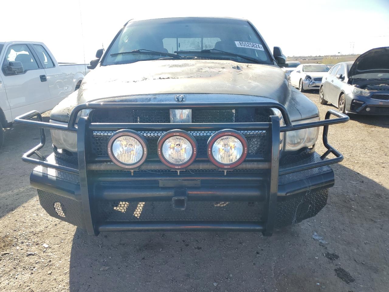 2004 Dodge RAM VIN 3D7KU28C84G246924 Copart auction photo, burn - engine damage thumbnail 5